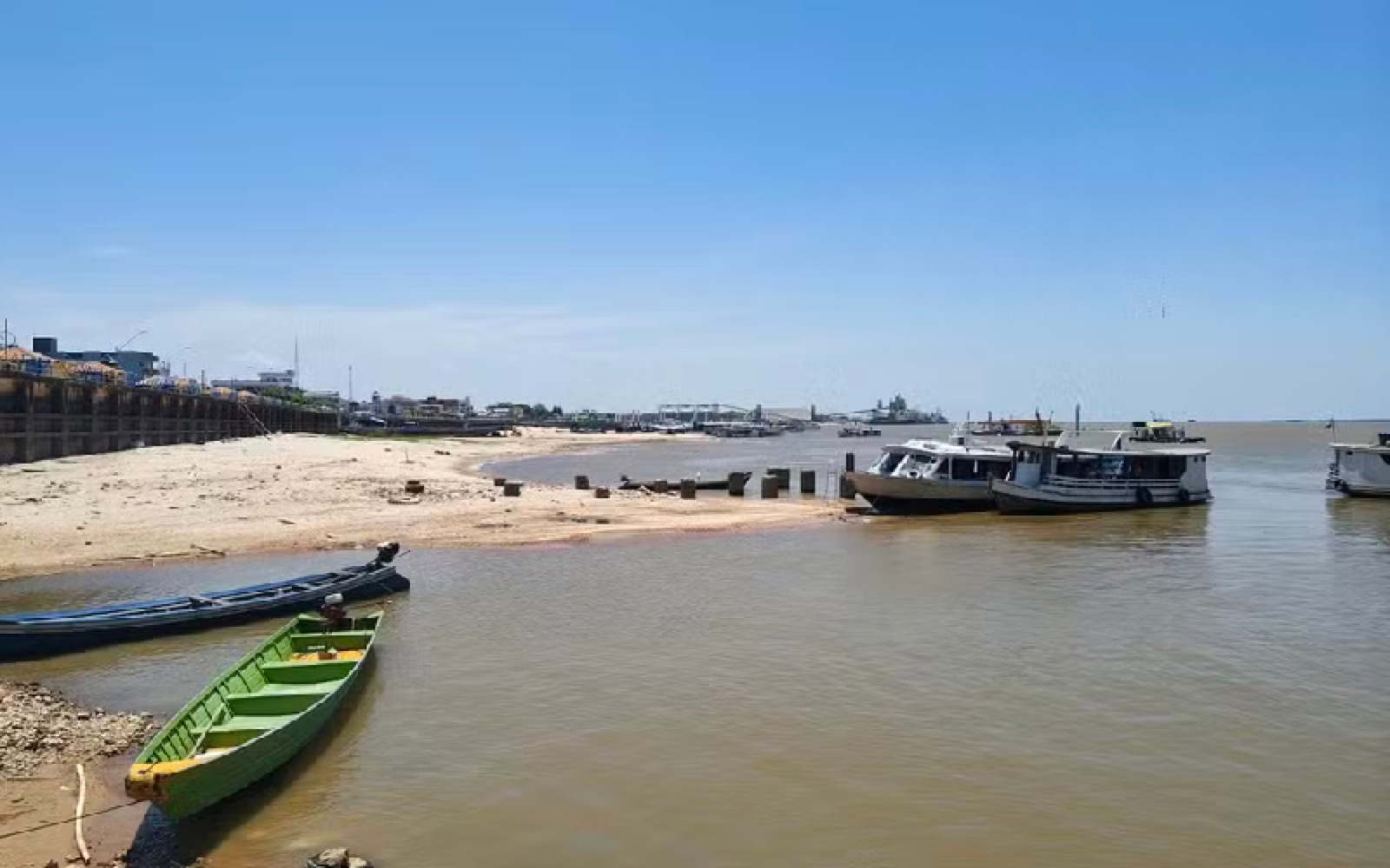 Avanço de portos, pecuária e seca ameaçam pesca artesanal no Maicá e Ituqui, em Santarém, aponta estudo