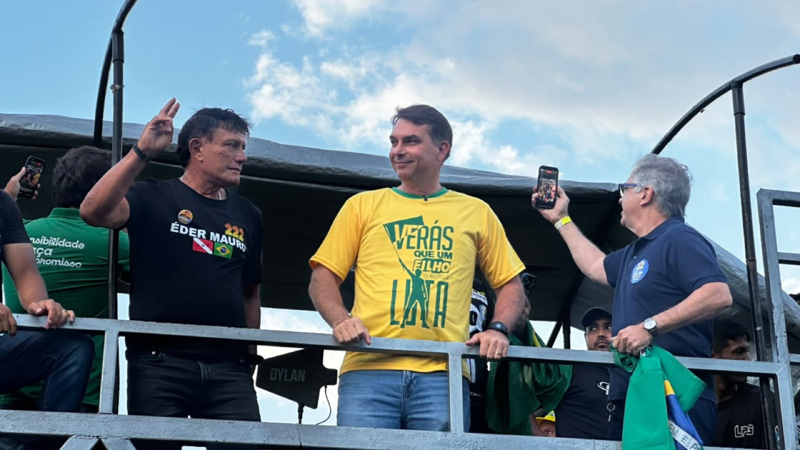 Flávio Bolsonaro muda agenda no Pará e fará motocarreata apenas em Marabá na segunda-feira (19)