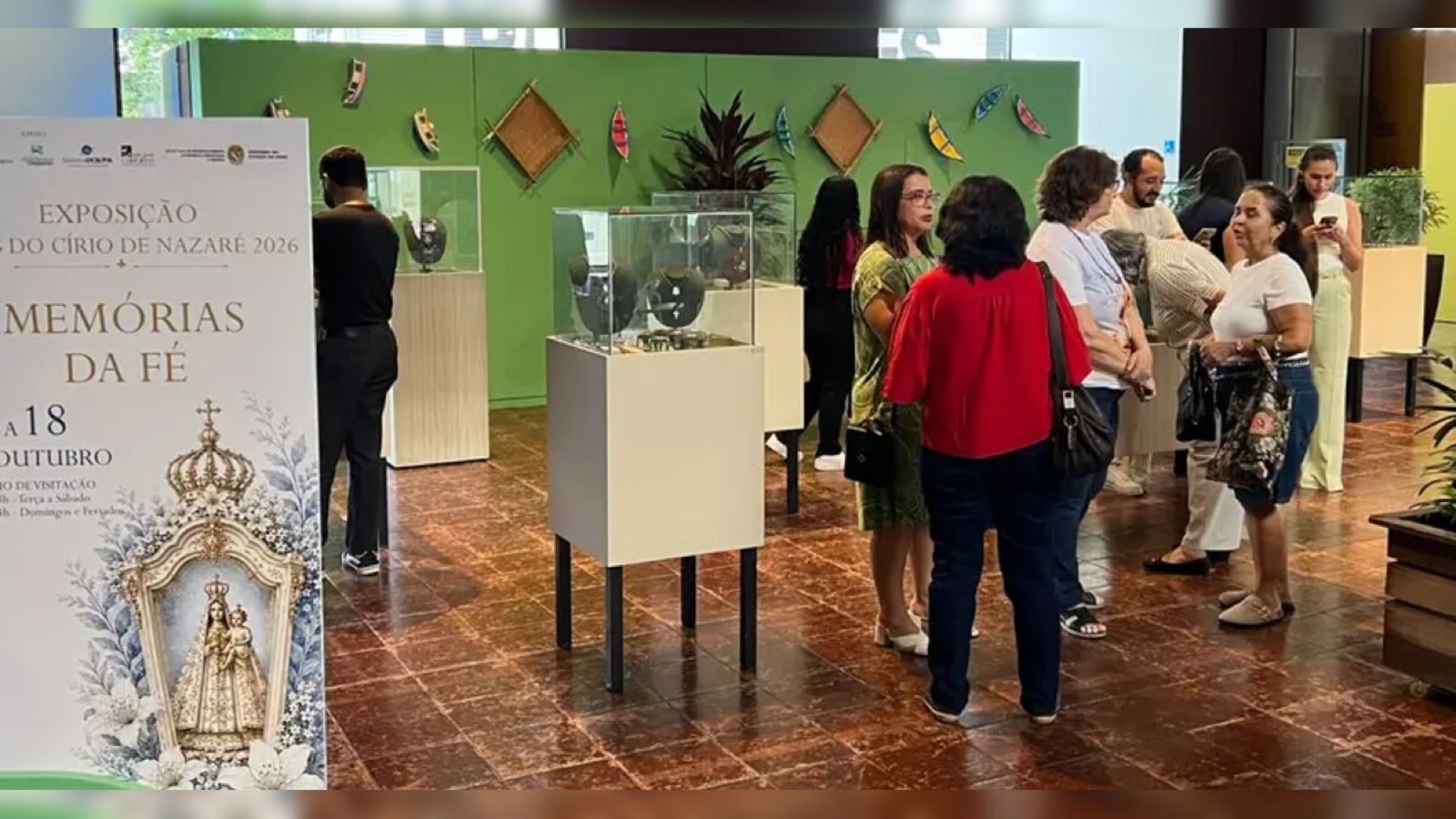 Joias de Nazaré: exposição em Belém transforma memórias do Círio em arte