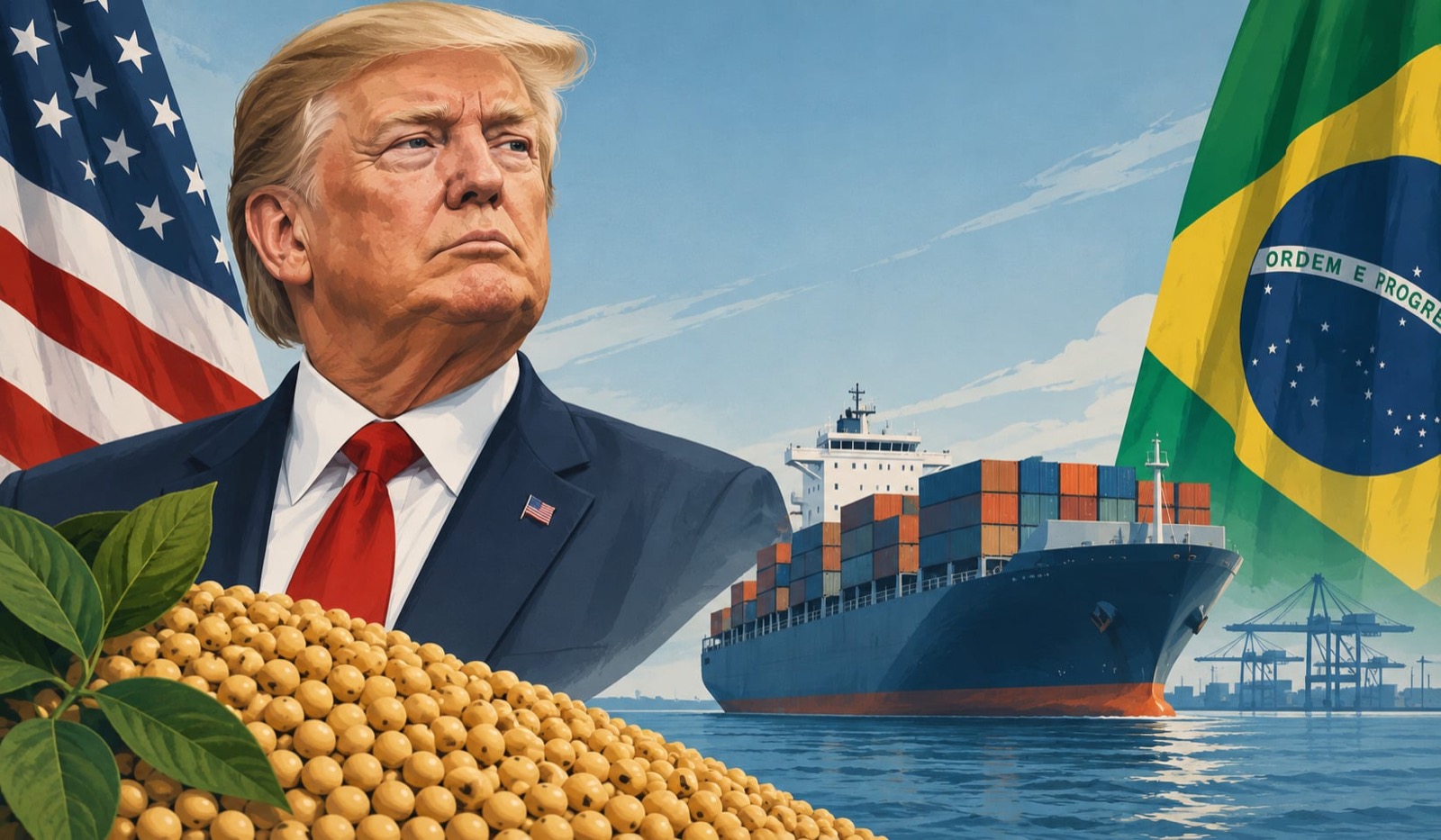 Alinhamento com Trump não garante vantagens comerciais ao Brasil, diz especialista