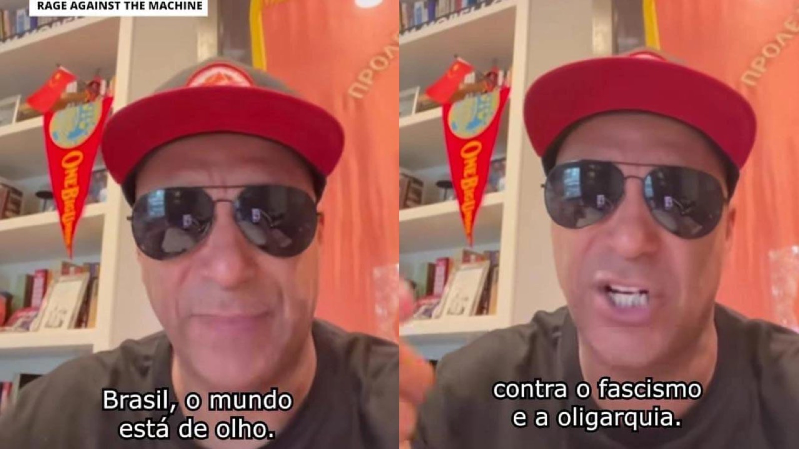 Lendário guitarrista Tom Morello declara apoio a Lula: “batalha contra o fascismo”