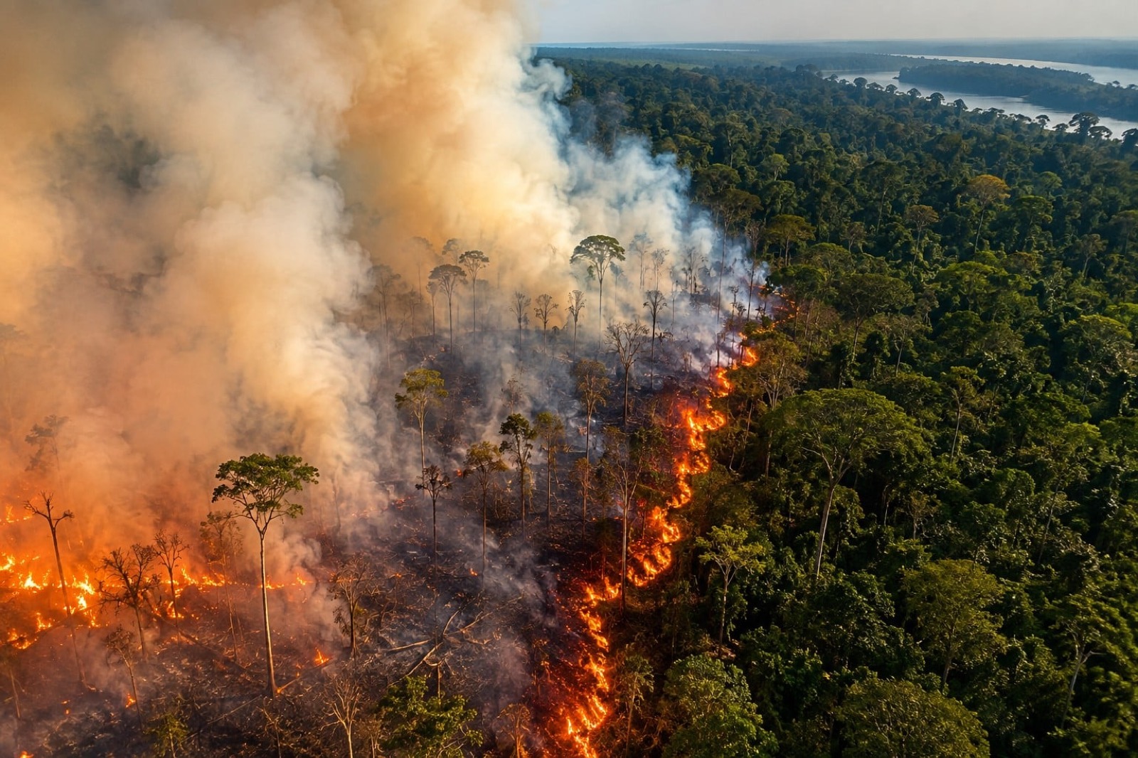 Governo manda alerta sobre incêndios no Pará