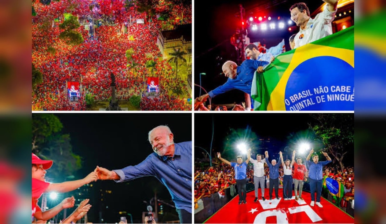 Apoiadores de Lula voltam às ruas de Belém nesta terça por reeleição