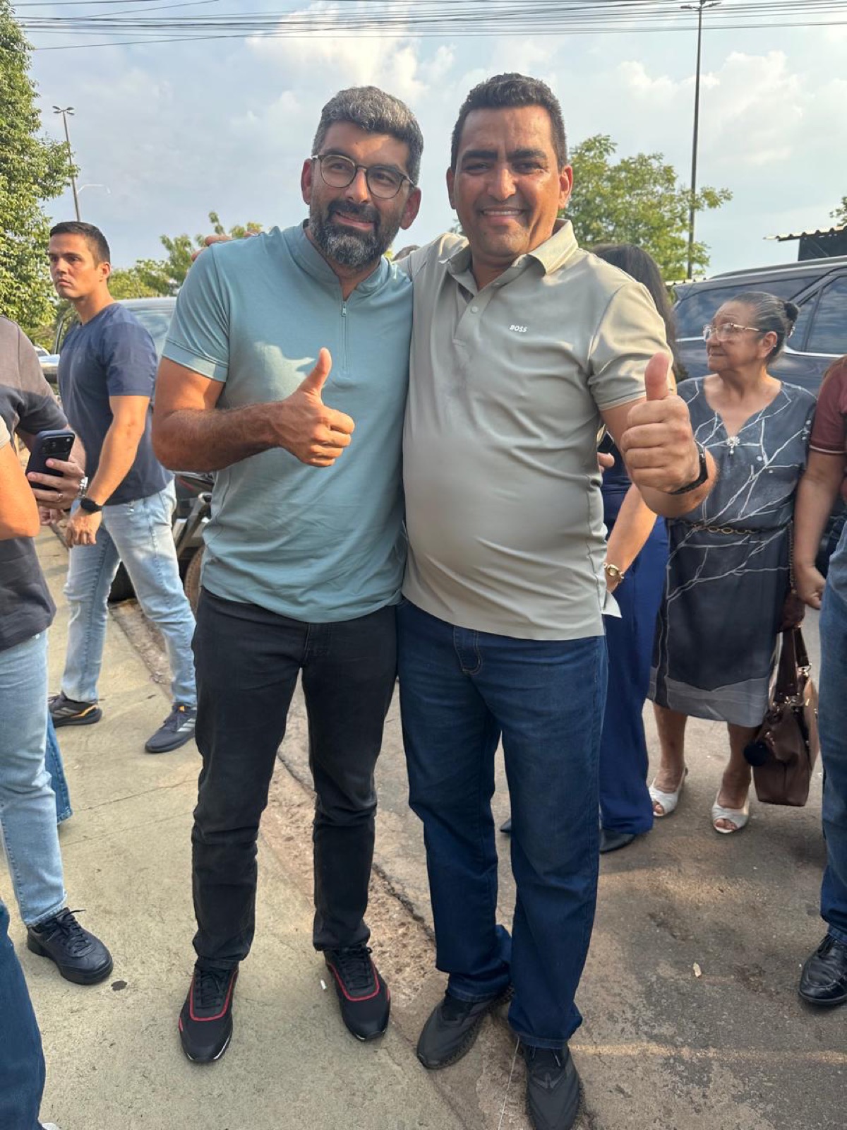 Marcos Goiano fortalece articulação política de São Geraldo do Araguaia em evento com governador eleito Dr. Daniel