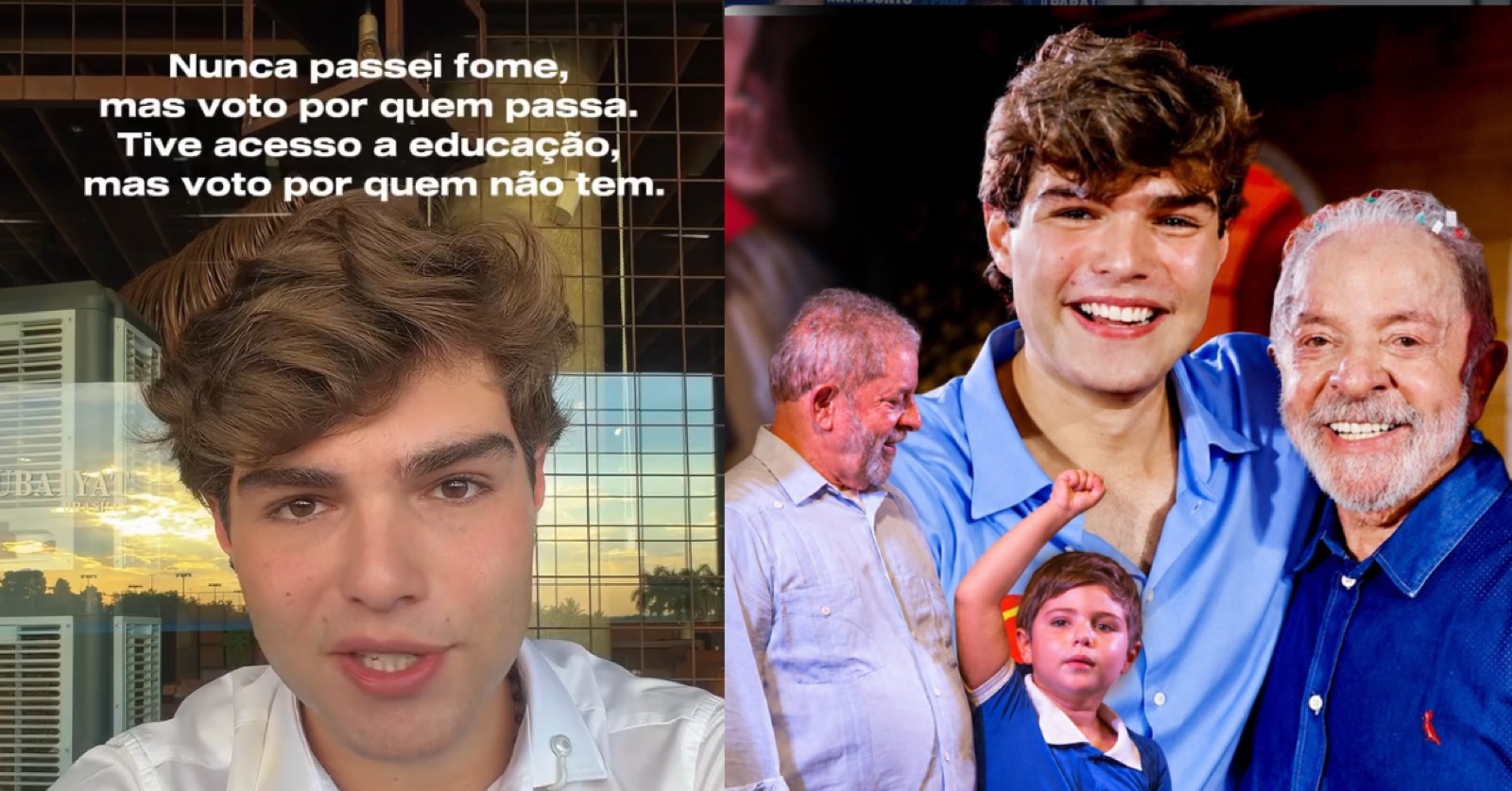 Helder Filho declara apoio a Lula : “Nunca passei fome, mas voto por quem passa”