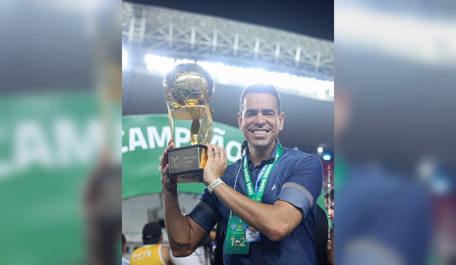 “Poderíamos mais”: Marcelo Sant’Ana se despede do Paysandu e lamenta falta de acesso